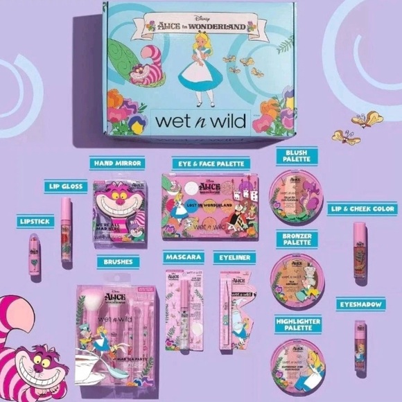 Wet n Wild Disney Alice Makeup Collection - Picture 2 of 3